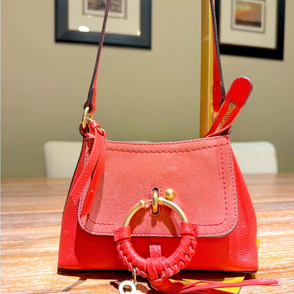 See by Chloe Leather and Suede Mini Handbag in Stunning Condition!